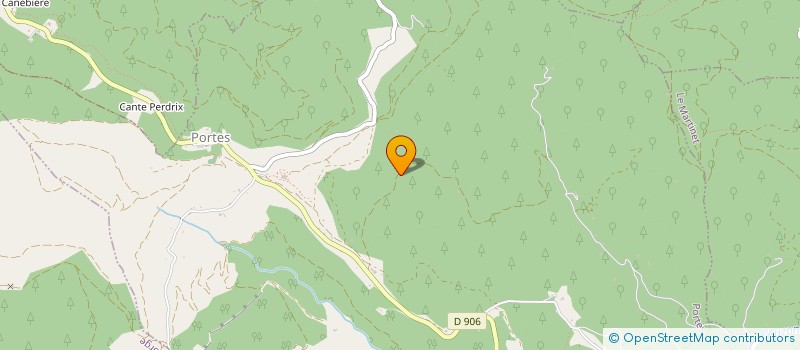 localisation de l'entreprise FONDS DE DOTATION DU CHATEAU DE PORTES  PORTES