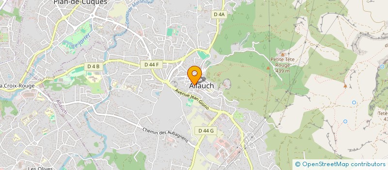 localisation de l'entreprise FONDS DE DOTATION DU GRENADIER  ALLAUCH