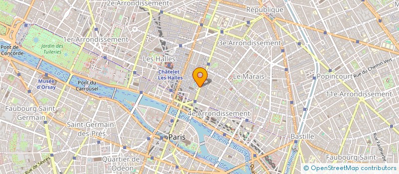 localisation de l'entreprise FONDS DE DOTATION DU PRODISS 2021  PARIS