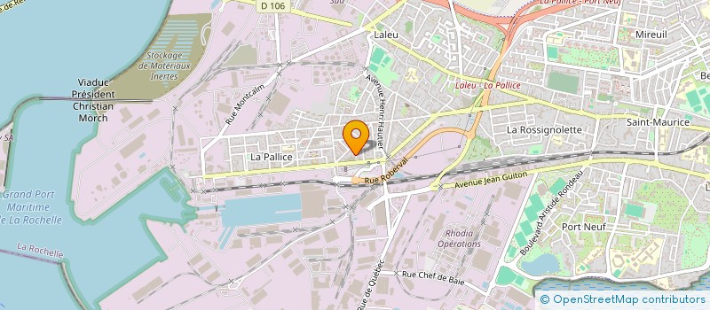 localisation de l'entreprise FONDS DE DOTATION DU ROTARY LA ROCHELLE  LA ROCHELLE