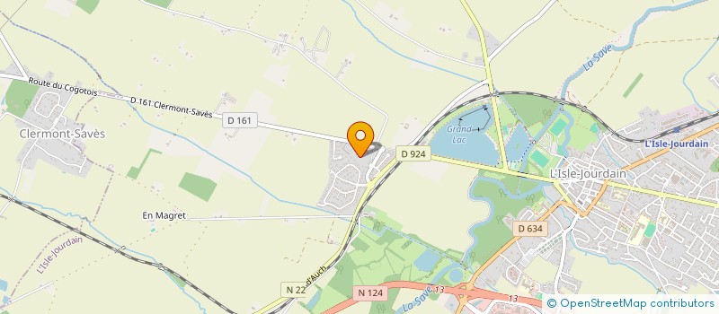 localisation de l'entreprise FONDS DE DOTATION ECODOTA à L'ISLE-JOURDAIN