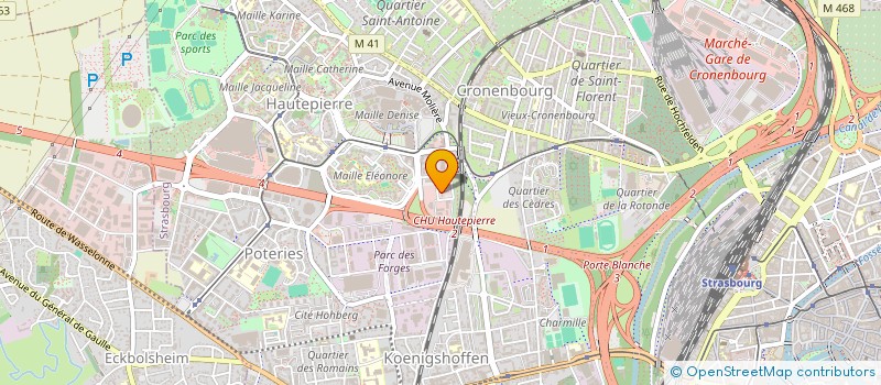 localisation de l'entreprise FONDS DE DOTATION EDUCATIF ET CULTUREL DE STRASBOURG à STRASBOURG