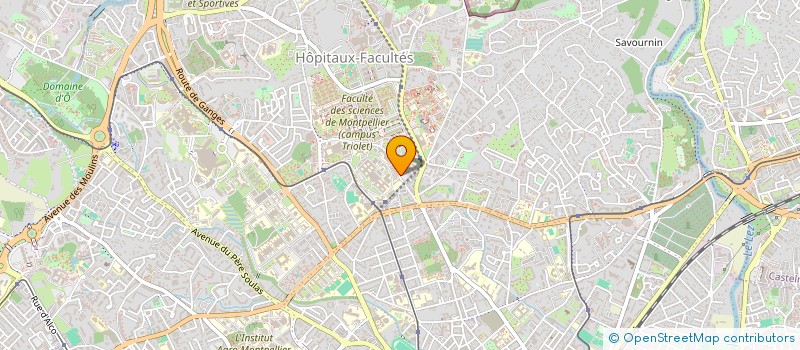 localisation de l'entreprise FONDS DE DOTATION EN PLEIN COEUR à MONTPELLIER