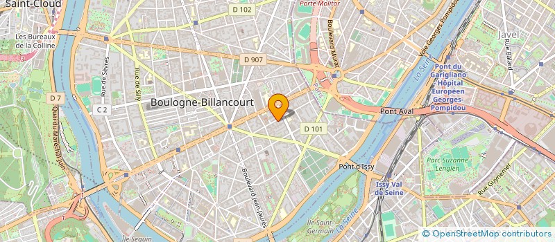 localisation de l'entreprise FONDS DE DOTATION ENERLIS SOLIDARITE à BOULOGNE-BILLANCOURT