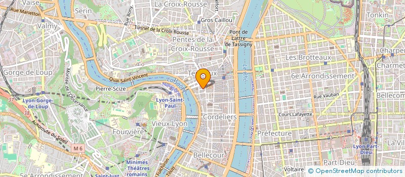 localisation de l'entreprise FONDS DE DOTATION ENTR'AIDE DES AMIS DES CHATS ET PIGEONS DES VILLES à LYON