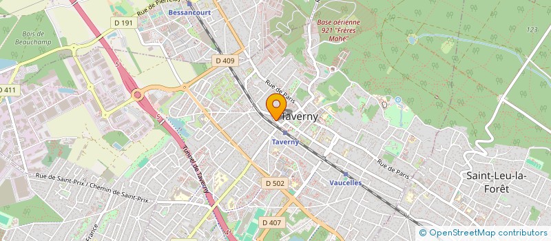 localisation de l'entreprise FONDS DE DOTATION EPANOUISSEMENT ET INSERTION DES PERSONNES EN SITUATION D'HANDICAP DU VAL D'OISE (EIPSH95) à TAVERNY