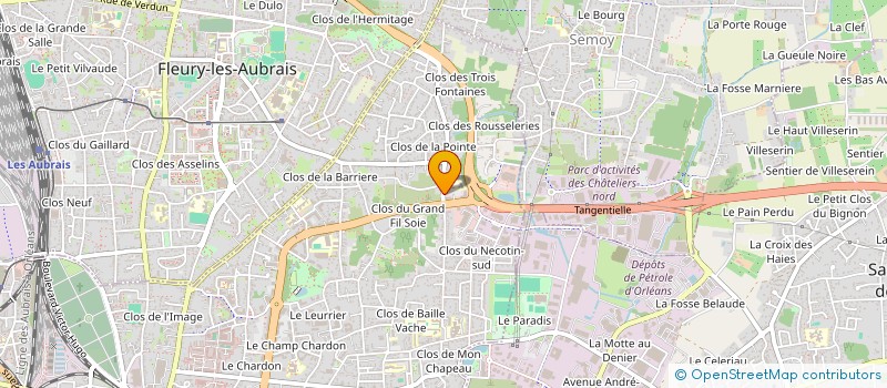 localisation de l'entreprise FONDS DE DOTATION EPHATA  ORLEANS