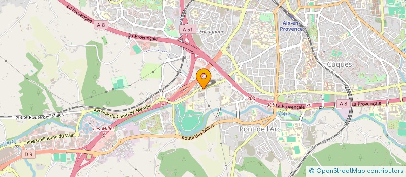 localisation de l'entreprise FONDS DE DOTATION EPIDEMIE D’AMOUR à AIX-EN-PROVENCE
