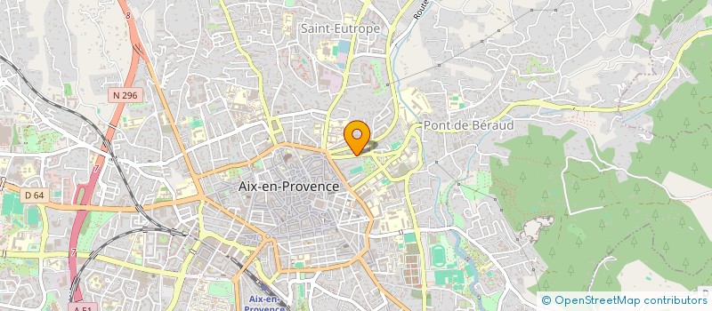 localisation de l'entreprise FONDS DE DOTATION FAMILLE TRICAUD-RENAN  AIX-EN-PROVENCE