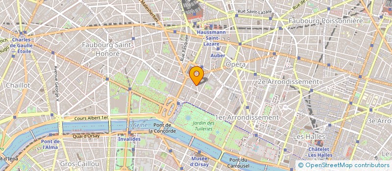 localisation de l'entreprise FONDS DE DOTATION FEMMES & AVENIR à PARIS