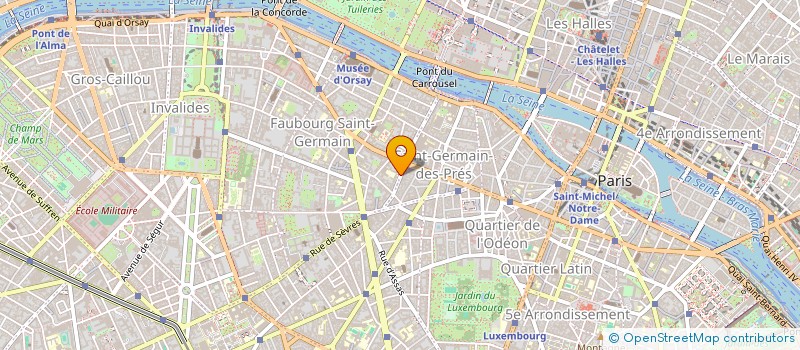 localisation de l'entreprise FONDS DE DOTATION FERNAND DE SCHICKLER à PARIS