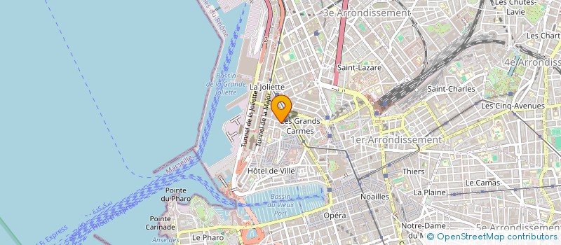 localisation de l'entreprise FONDS DE DOTATION - FONDS COMME AVANT  MARSEILLE