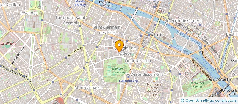 localisation de l'entreprise FONDS DE DOTATION - GENDARMERIE POUR LA JEUNESSE  PARIS