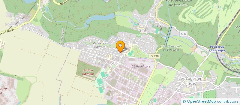 localisation de l'entreprise FONDS DE DOTATION GEORGES HEBERT FOUNDATION  BUC