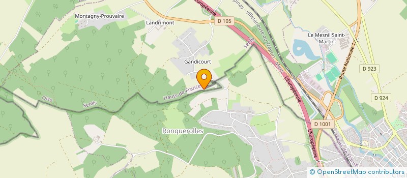 localisation de l'entreprise FONDS DE DOTATION GINKGO LAB  BELLE-EGLISE