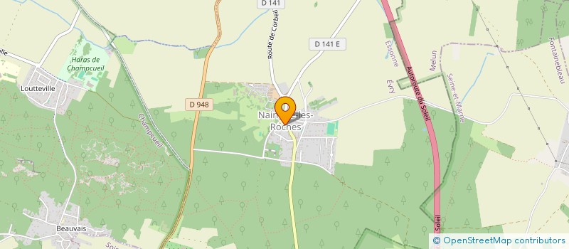localisation de l'entreprise FONDS DE DOTATION GRANDS AVAUX à NAINVILLE-LES-ROCHES