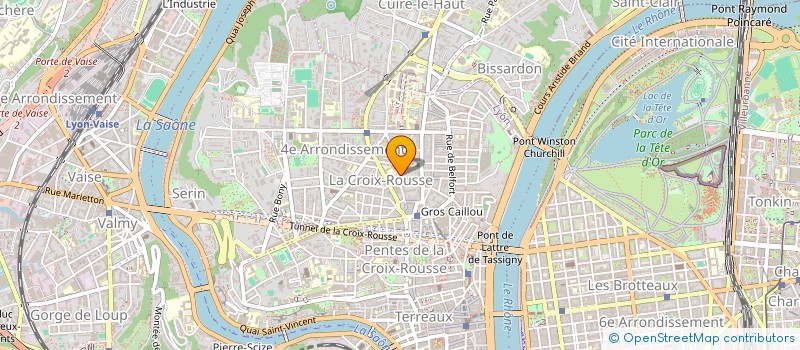 localisation de l'entreprise FONDS DE DOTATION GROUPE DADDY à LYON