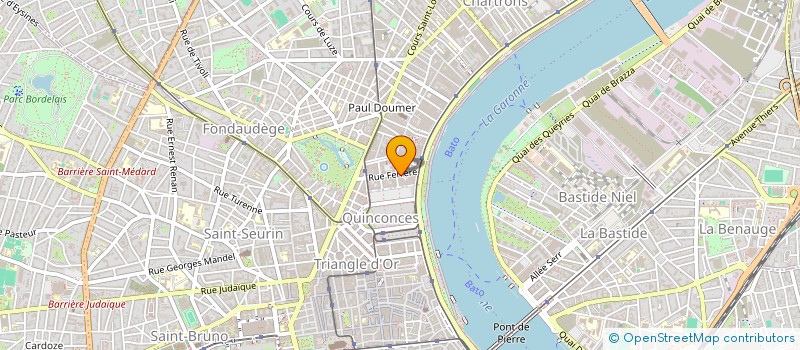 localisation de l'entreprise FONDS DE DOTATION H&A  BORDEAUX