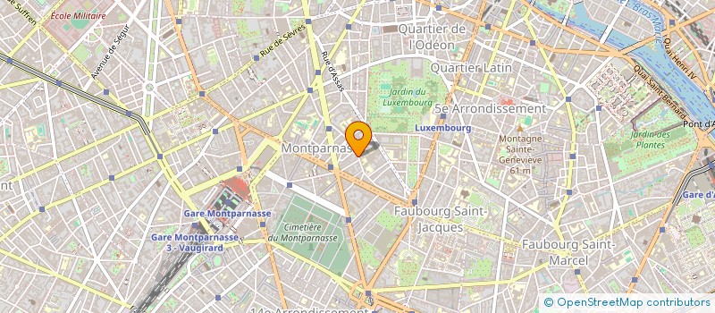 localisation de l'entreprise FONDS DE DOTATION HELENE ET CLAUDE GARACHE à PARIS