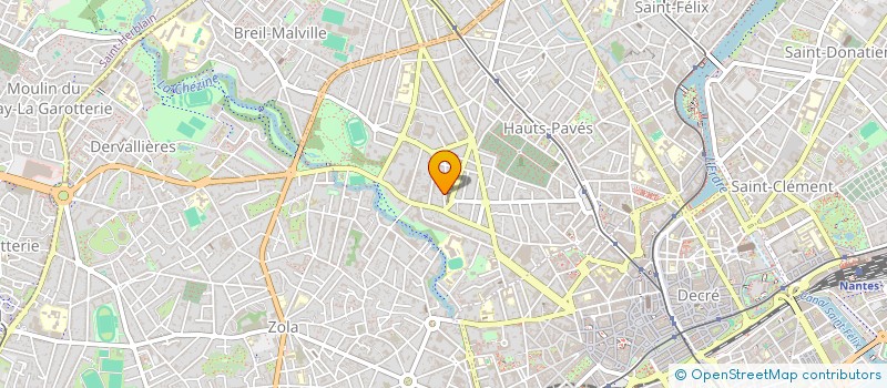 localisation de l'entreprise FONDS DE DOTATION HOMO AC TERRA à NANTES