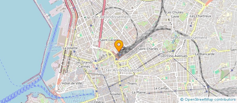 localisation de l'entreprise FONDS DE DOTATION HOSPITALITE POUR LES FEMMES (FONDS DE DOTATION HPF) à MARSEILLE