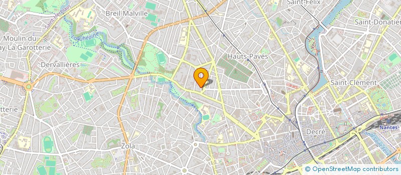 localisation de l'entreprise FONDS DE DOTATION HYG'UP à NANTES