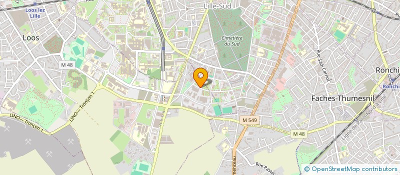 localisation de l'entreprise FONDS DE DOTATION IMMOBILIER ABEJ SOLIDARITE  LOOS