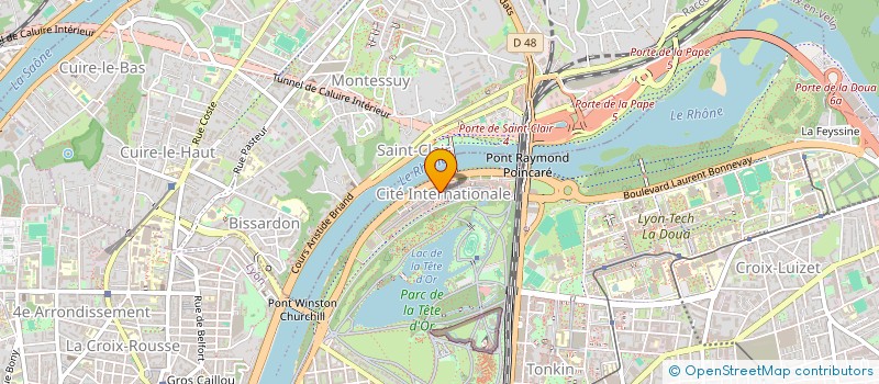 localisation de l'entreprise FONDS DE DOTATION INELYS SOLIDAIRE à LYON