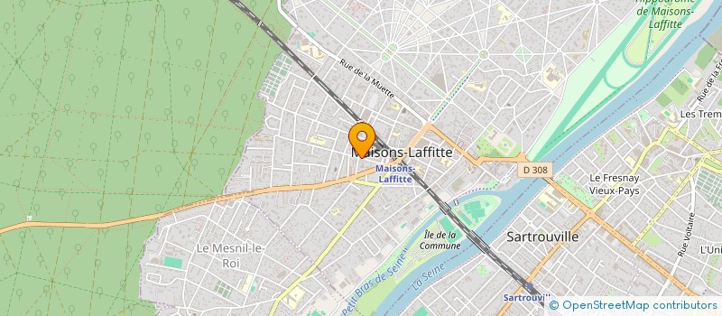 localisation de l'entreprise FONDS DE DOTATION JEAN DE LUZ à MAISONS-LAFFITTE