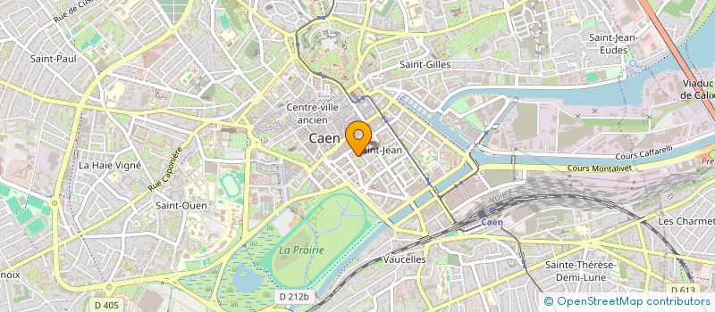 localisation de l'entreprise FONDS DE DOTATION JS SOLIDAIRE  CAEN