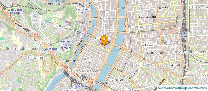 localisation de l'entreprise FONDS DE DOTATION KCNT 1 FRANCE UNE ETINCELLE POUR ISAURE  LYON