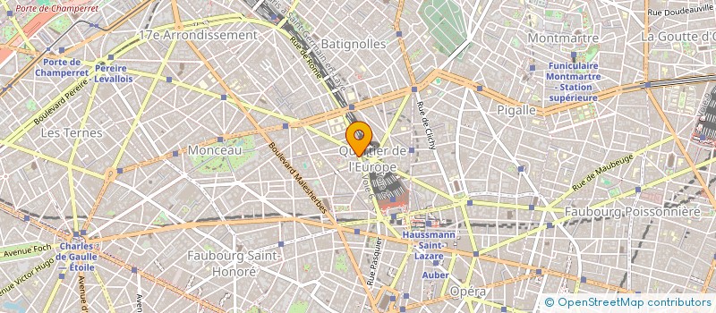 localisation de l'entreprise FONDS DE DOTATION KSR LEMONNIER  PARIS