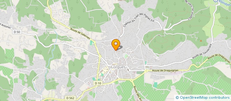 localisation de l'entreprise FONDS DE DOTATION LA CANAL à LORGUES