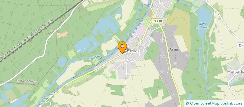 localisation de l'entreprise FONDS DE DOTATION LA MAISON MAGDALENA à MORET-LOING-ET-ORVANNE