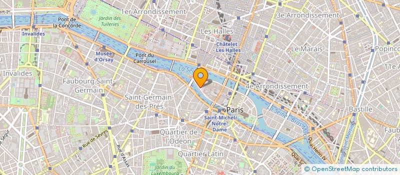 localisation de l'entreprise FONDS DE DOTATION LA MUSIQUE POUR GRANDIR à PARIS