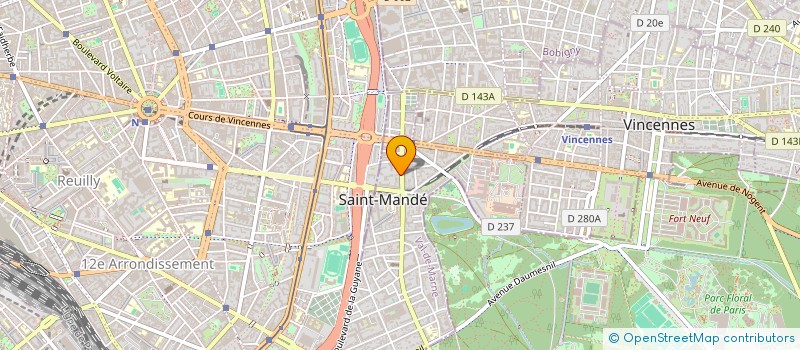 localisation de l'entreprise FONDS DE DOTATION LDEJ à SAINT-MANDE