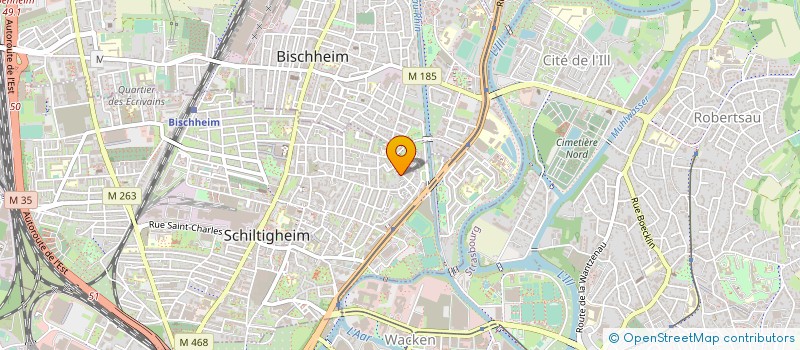 localisation de l'entreprise FONDS DE DOTATION LE DIALOGUE  SCHILTIGHEIM