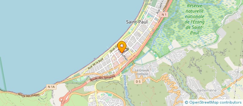localisation de l'entreprise FONDS DE DOTATION LE SUFFREN à SAINT-PAUL