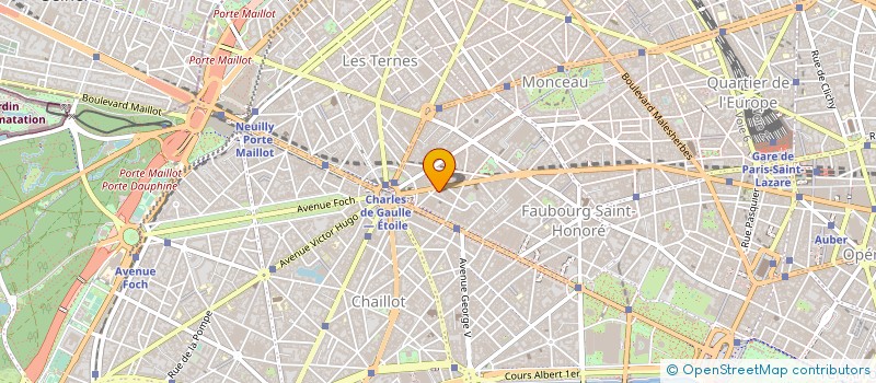 localisation de l'entreprise FONDS DE DOTATION  LE TRIOMPHE DU COEUR  PARIS