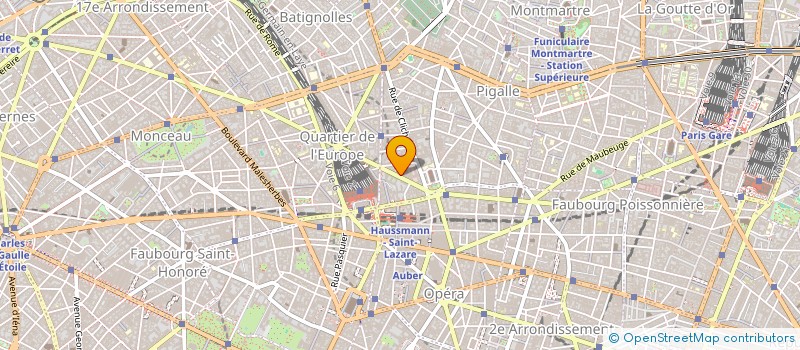 localisation de l'entreprise FONDS DE DOTATION LES ACTEURS DU POSSIBLE  PARIS