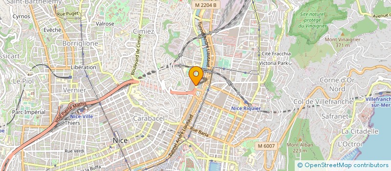 localisation de l'entreprise FONDS DE DOTATION LES AIGLES DE NICE  NICE