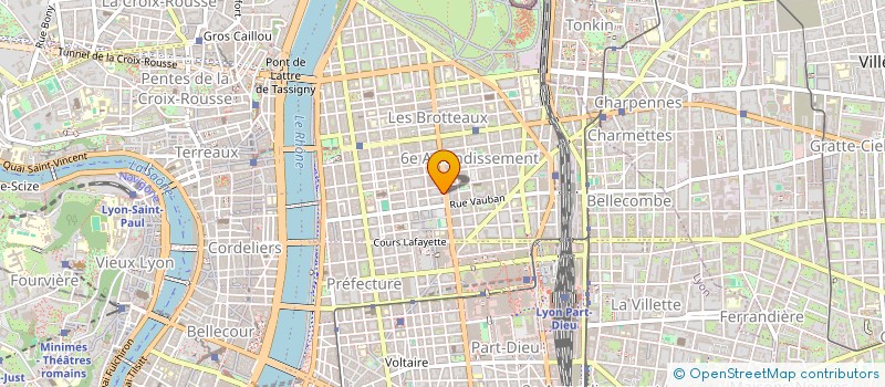 localisation de l'entreprise FONDS DE DOTATION LES AILES DE CHARLOTTE  LYON