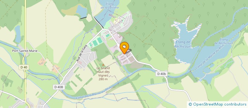 localisation de l'entreprise FONDS DE DOTATION LES AMIS DE BATAVILLE  MOUSSEY