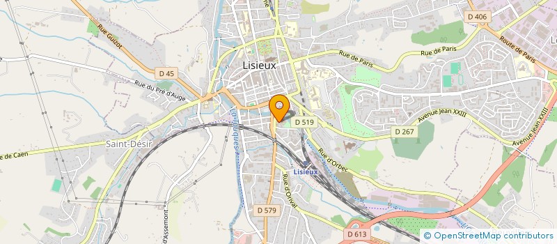 localisation de l'entreprise FONDS DE DOTATION LES AMIS DE THERESE ET DU CARMEL DE LISIEUX à LISIEUX