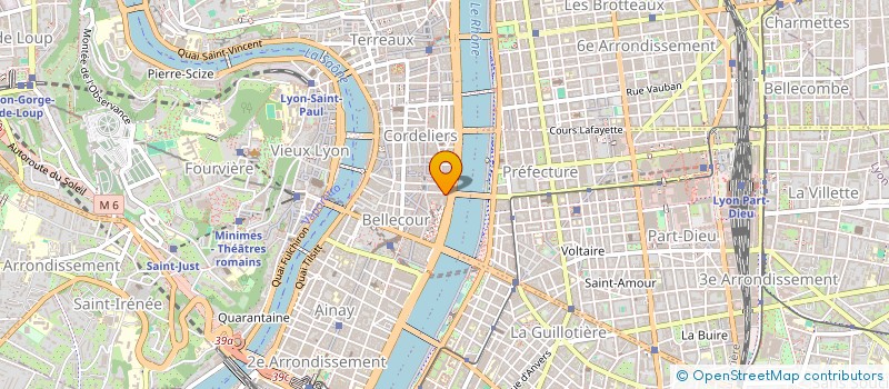 localisation de l'entreprise FONDS DE DOTATION LEV à LYON