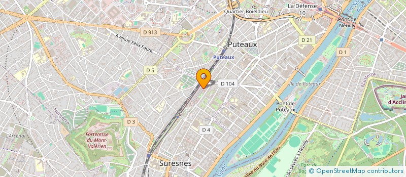localisation de l'entreprise FONDS DE DOTATION LEWINDA à SURESNES