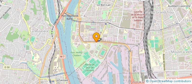 localisation de l'entreprise FONDS DE DOTATION  LOU ATTITUDE  LYON