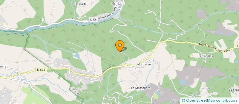 localisation de l'entreprise FONDS DE DOTATION M DEMAIN  BURLATS