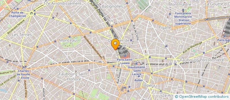 localisation de l'entreprise FONDS DE DOTATION MADAME BOLLINGER  PARIS