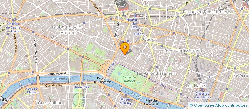 localisation de l'entreprise FONDS DE DOTATION MAGIC FOUNDATION - PARIS  PARIS